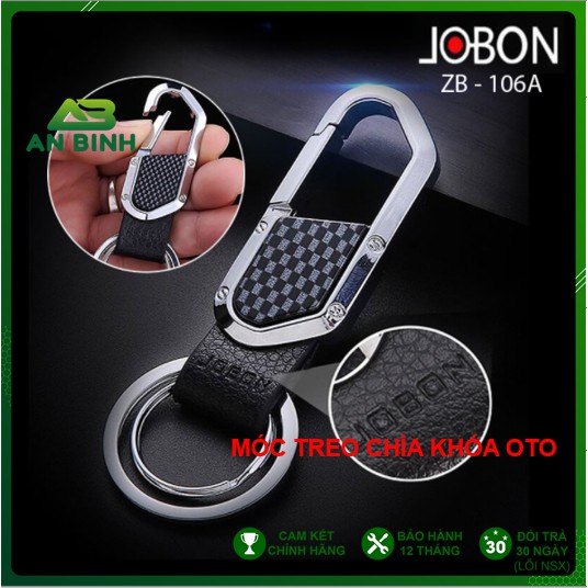 Móc Treo Chìa Khóa Oto, Xe Máy Cao Cấp JOBON ZB - 106A