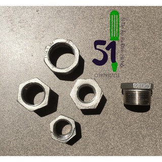 Lơ thu inox cỡ 33 (hoặc cỡ 42), 26 (hoặc cỡ 34) về các cỡ 26 (hoặc cỡ 34), 20 (hoặc cỡ 27), 15 (hoặc cỡ 21) | Cà rá Inox