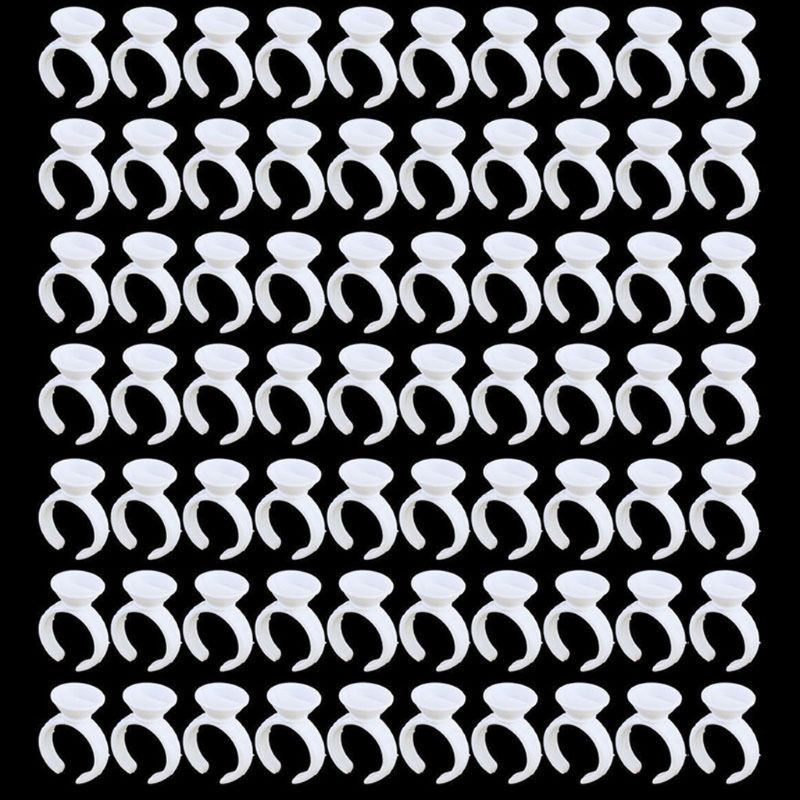 Set 100 Giá Đỡ Keo Nối Mi Sử Dụng Một Lần Tiện Lợi