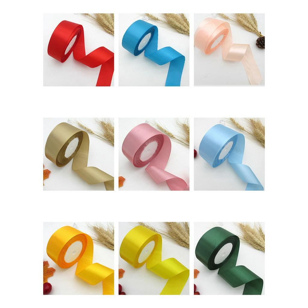 1m ruy băng lụa bản 4cm , phụ kiện hoa, gói quà, làm nơ trang trí, nơ buộc tóc