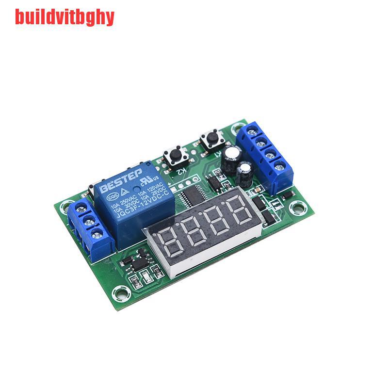 {buildvitbghy}DC 12V 5A YYC-2S Adjustable LED Delay Relay Module Timer Control Switch Board OSE