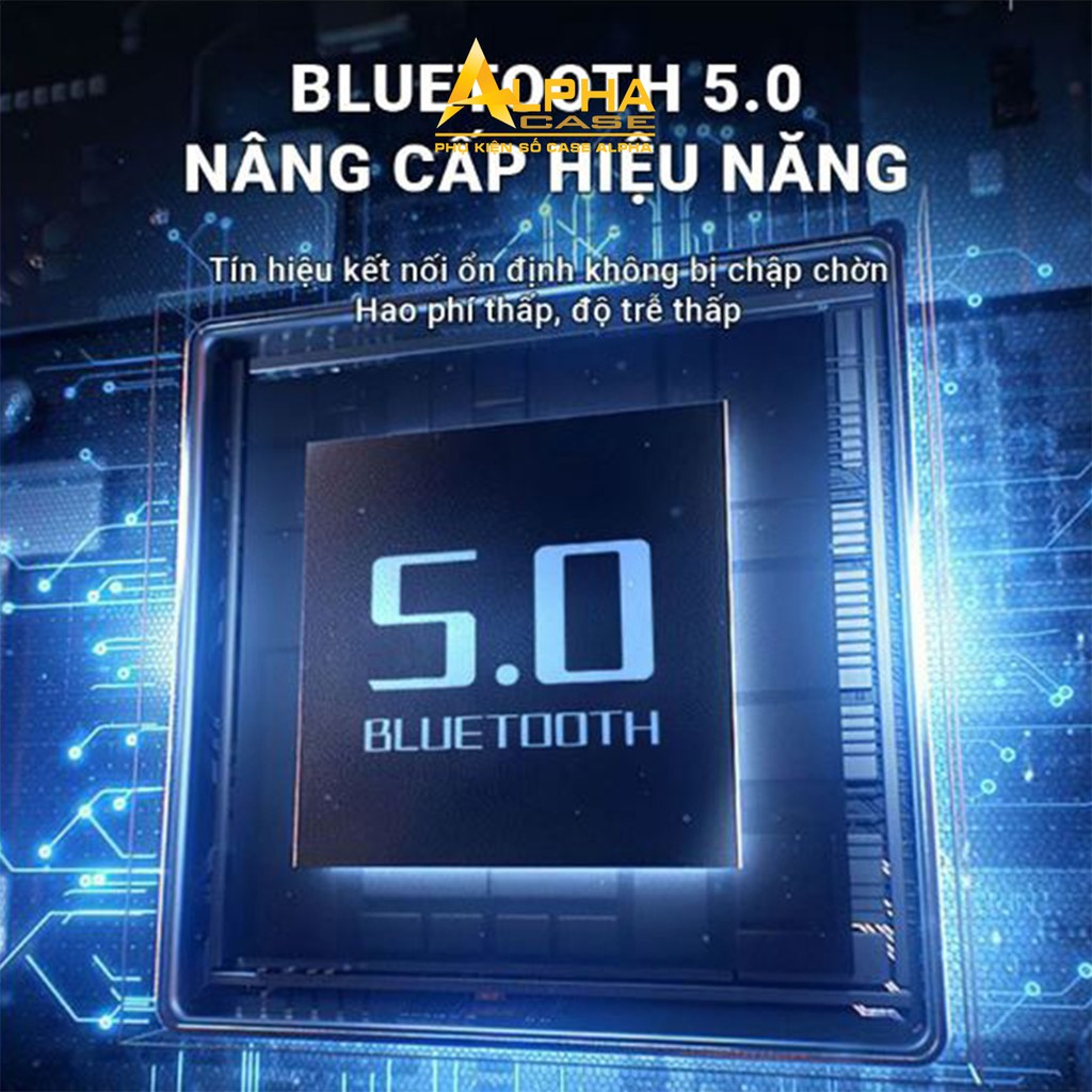 Tai Nghe Bluetooth AP TWS Chính Hãng SD Design tai nghe không dây Đổi Tên - Định Vị Chống ồn casealpha