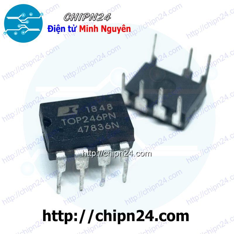 [1 CON] (DIP) IC TOP246 DIP-7 (TOP246PN TOP 246PN 246 34W 700V)