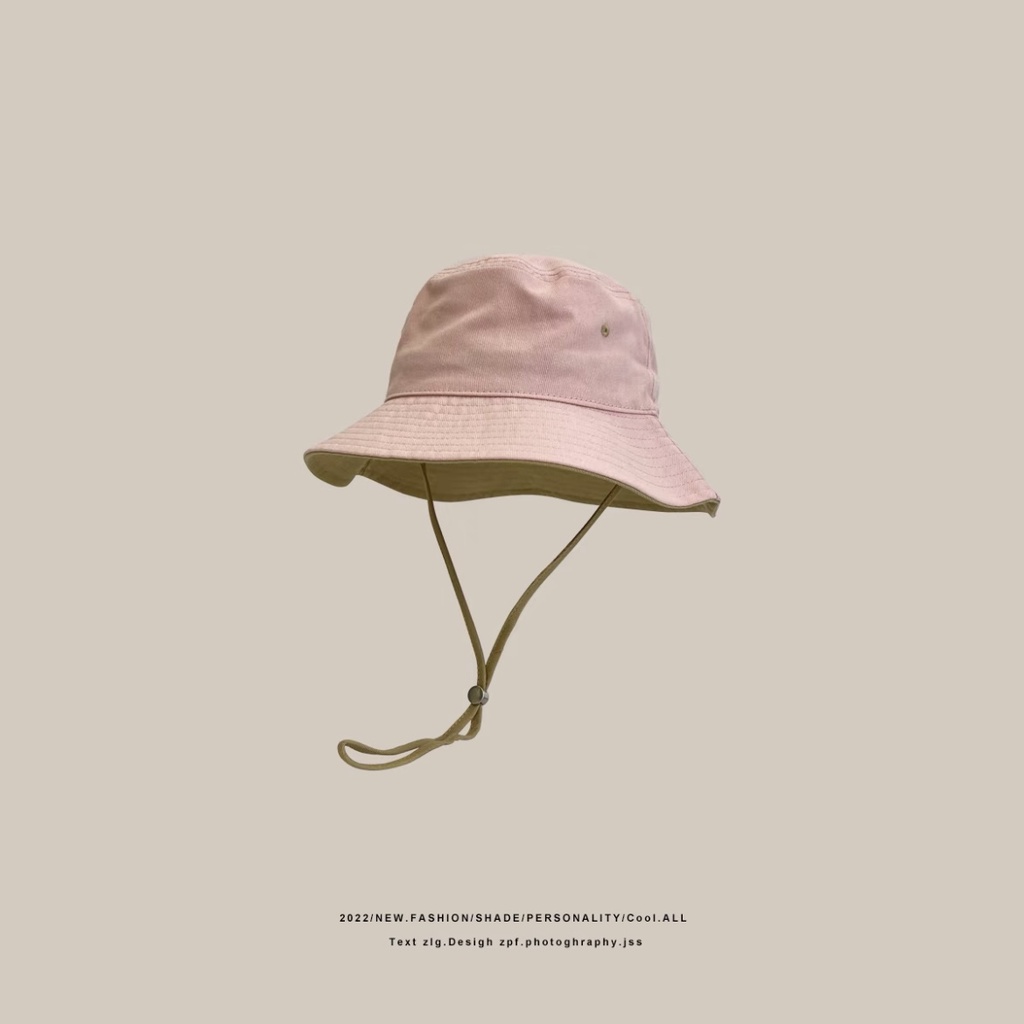 Mũ tai bèo nón bucket cột dây  phong cách unisex mẫu mới hàng có sẵn