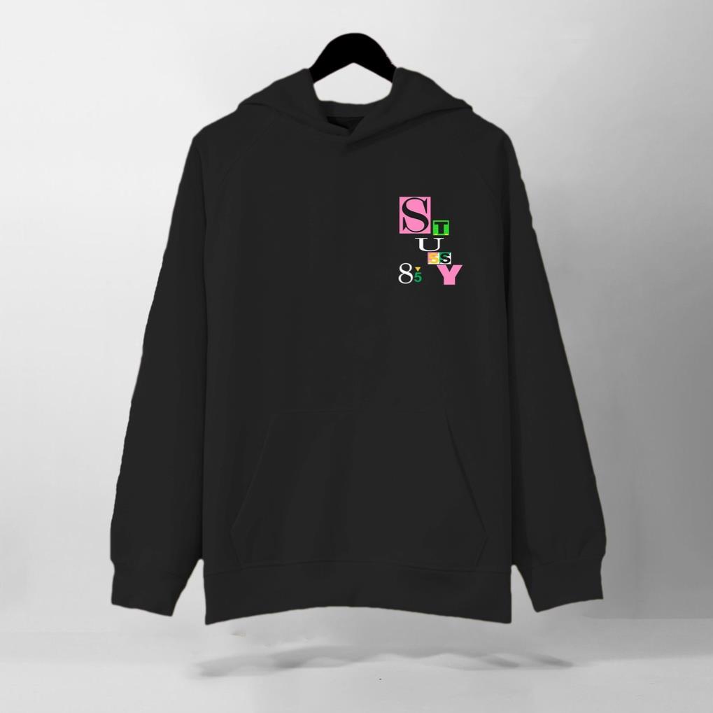 Áo Nỉ HOODIE Stussy Hot Trend, Form Rộng CHUẨN Xu Hướng, áo nỉ bông hoodie unisex nam nữ