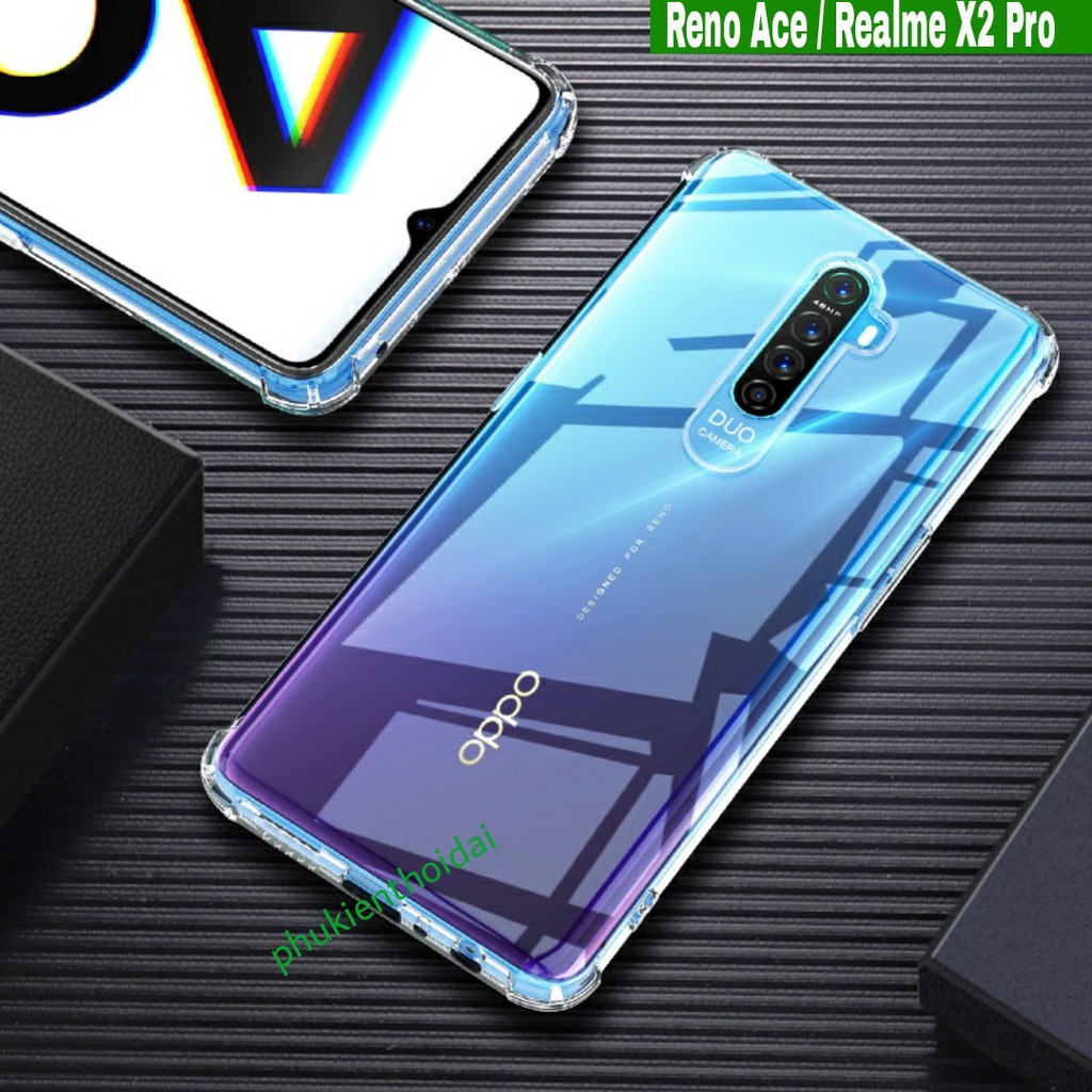 Ốp lưng Oppo Reno Ace / Realme X2 Pro FREESHIP Từ 50k TPU dẻo siêu mỏng cao cấp