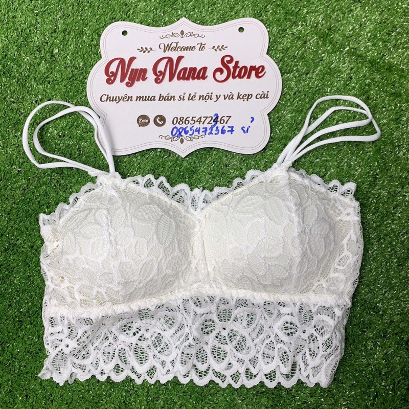 Áo Bra Ren Hai Dây (ảnh tự chụp) [Ảnh thật [Rẻ vô địch [Chính hãng | BigBuy360 - bigbuy360.vn