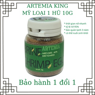 Trứng Artemia ấp nở Mỹ, hũ nhỏ 10g
