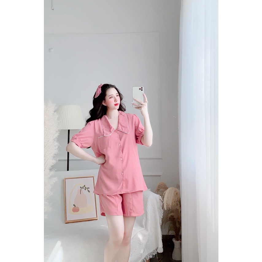 💞💞💞Đồ Mặc Nhà Pijama Lụa Latin quần ngắn Freesize -💯💯💯💯 | BigBuy360 - bigbuy360.vn