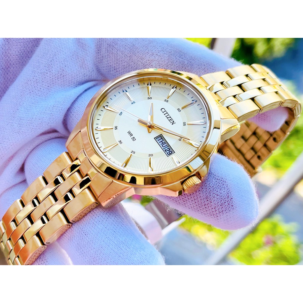 Đồng Hồ CITIZEN BF2013-56P Quartz Chính Hãng Tặng Dây Da Cao Cấp