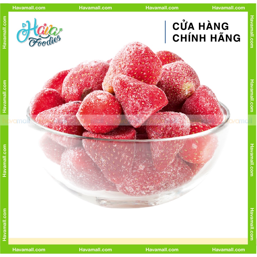 Trái Dâu Tây Đông Lạnh V-Safefood – Frozen Strawberries