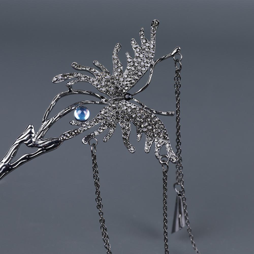 Trâm Cài Tóc Dáng Dài Hình Bướm Đơn Giản Thời Trang Cho Nam Và Nữ