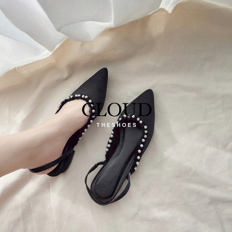 Gót bệt viền ngọc