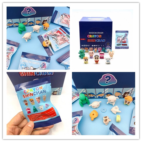 1 Cục Tẩy Bút Chì Hình Khủng Long Shin-Chan Dễ Thương