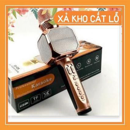 Micro bluetooth SD-10 Mic karaoke không dây mini hát hay đa năng có ghi âm- hàng chính hãng