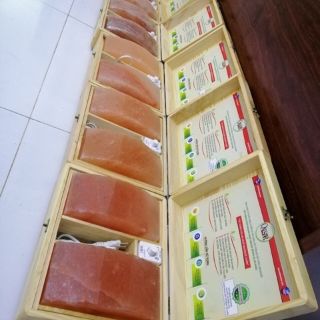 Hộp đá muối hồng