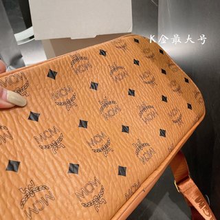 Balo Da mcm Cỡ Lớn Phong Cách Thể Thao Năng Động Cho Nữ