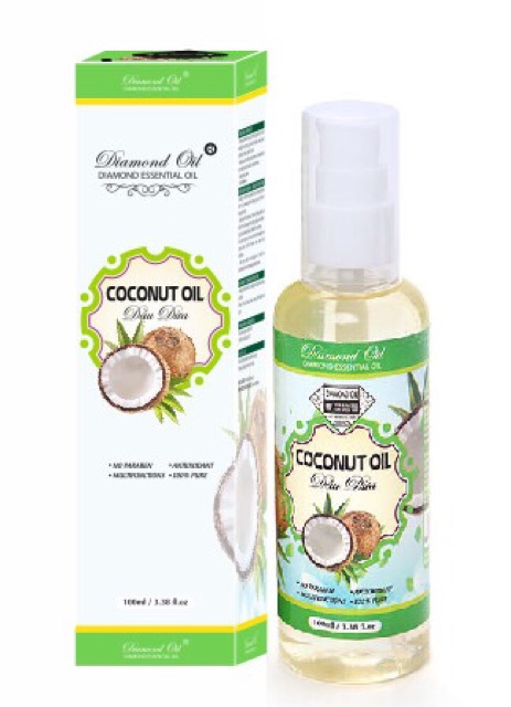 Dầu dừa nguyen chất DIAMOND OIL 100% Tinh dầu thiên nhiên | BigBuy360 - bigbuy360.vn