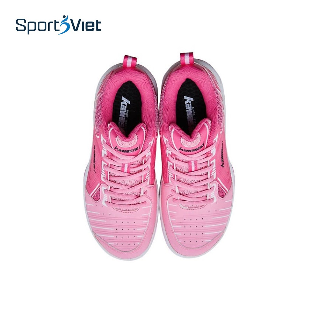 Giày cầu lông - Giày bóng chuyền nữ Kawasaki K162 mầu hồng