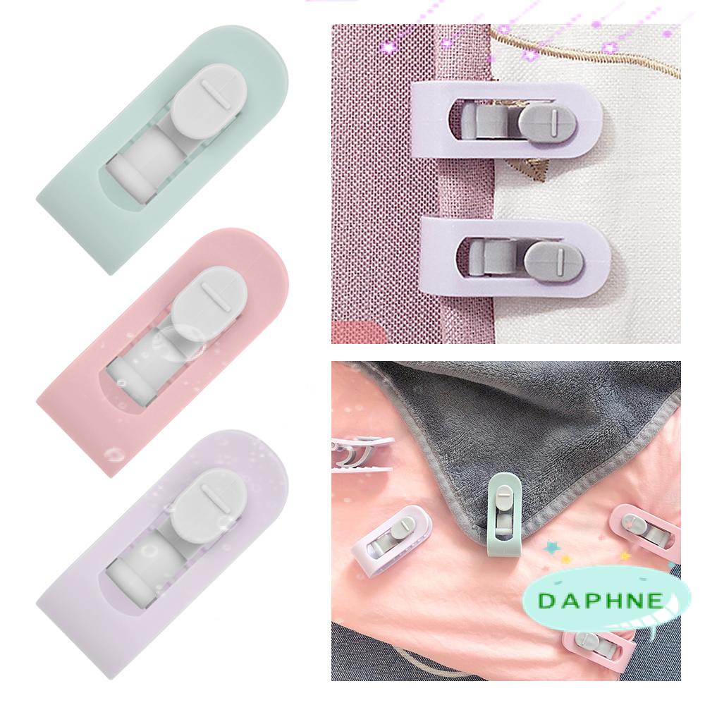 Daphne Set 4 Kẹp Cố Định Ga Trải Giường Chống Trượt Nhiều Màu Tiện Dụng