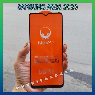 Kính cường lực Samsung A02s Full màn , Full keo thế hệ mới