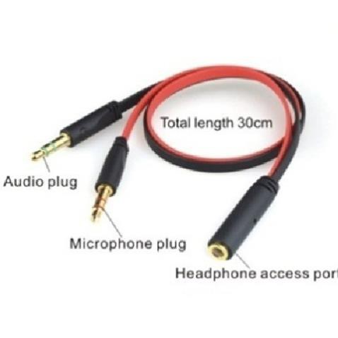 Jack gộp audio và mic 3.5mm Jack gộp tai nghe 3.5