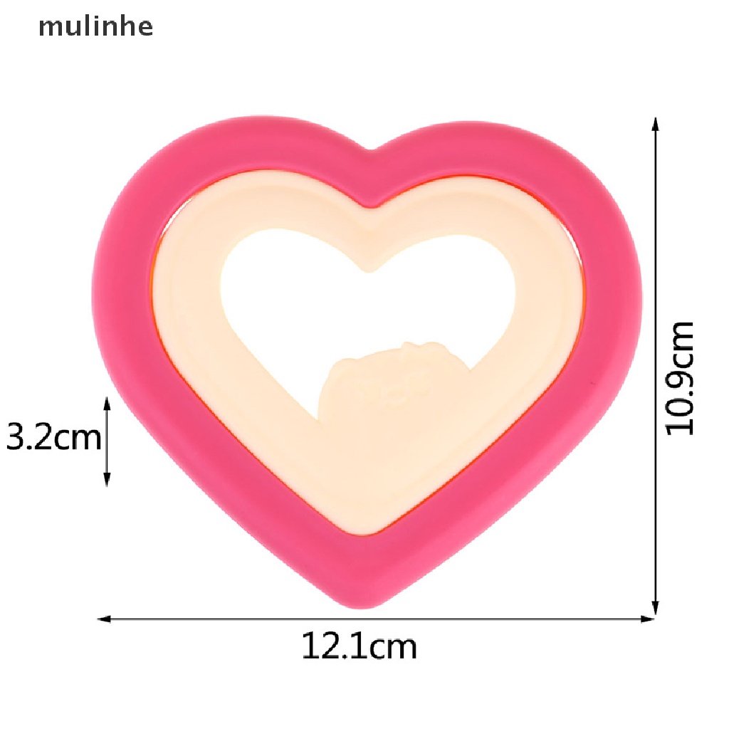 Khuôn Cắt Bánh Mì Sandwich Hình Trái Tim