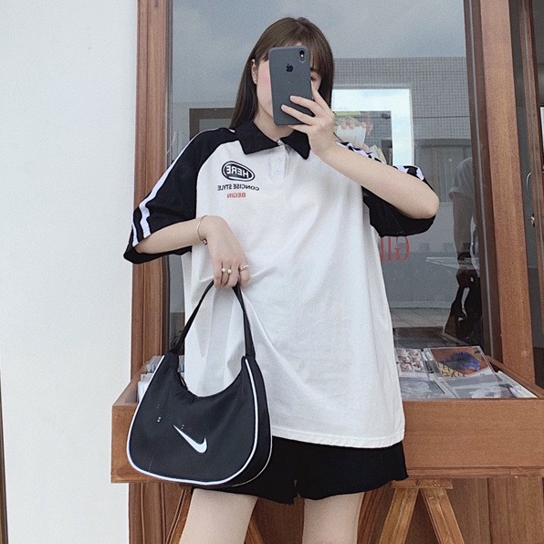 Áo Thun Polo Tay Ngắn Chất Liệu Cotton Màu Sắc Phong Cách Hàn Quốc Cho Nữ | BigBuy360 - bigbuy360.vn