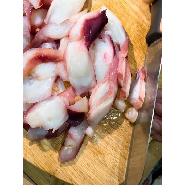 [HỎA TỐC SG] Bạch tuộc giòn tươi ngon nướng, hấp sả 500g