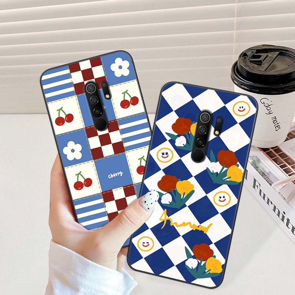 Ốp Xiaomi Redmi 9 họa tiết hoa, gấu thời trang, ốp dẻo bền đẹp