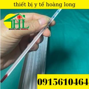 [Combo 10  Cái ] Nhiệt Kế Thuỷ Ngân Đo Nhiệt Độ Nước 0-100 Độ - Cây Đo Nhiệt Độ Nước