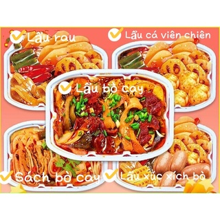 Lẩu tự sôi -Lẩu thịt bò cay Tứ Xuyên