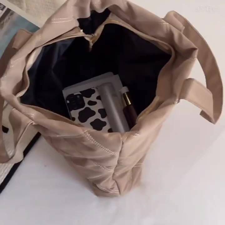 Túi Tote Vải Kaki Khóa Kéo Zip Đựng Vừa A4, Laptop Đi Học Đi Làm | PHAO09 | Túi Vải To Đựng Đồ Màu Đen, Trắng, Be, Xanh | BigBuy360 - bigbuy360.vn