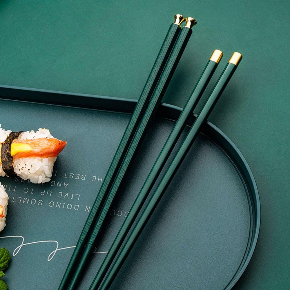 Bộ 5 Đôi Đũa Ăn Sushi Chống Trượt Phong Cách Nhật Bản Tiện Dụng Cho Nhà Hàng / Khách Sạn