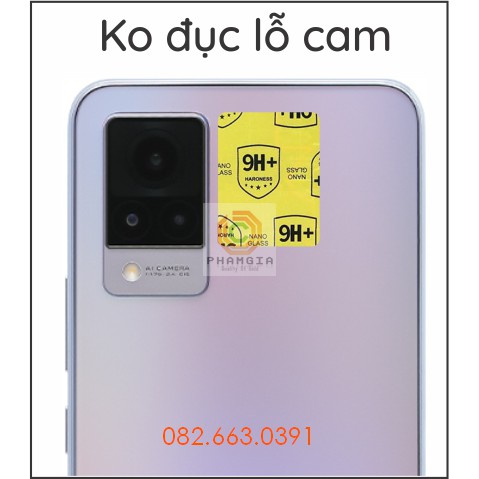 Cường lực camera Vivo V21 5g nano siêu bền