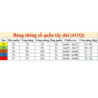 Quần tây cao cấp FOR HIM-412