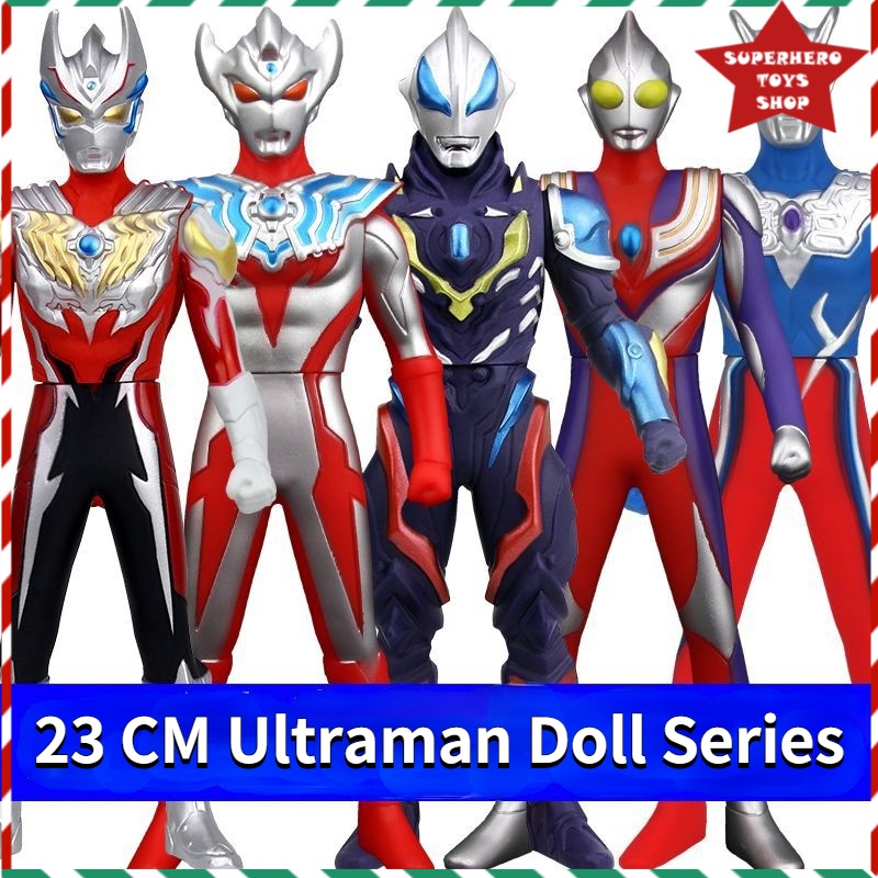 Mô Hình Đồ Chơi Quái Vật Ultraman Bằng Cao Su Mềm 23Cm