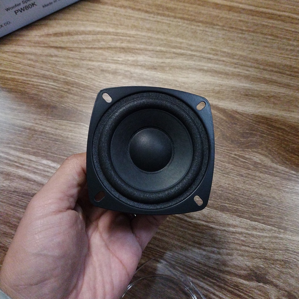 Củ loa bass rời 8cm Fostex PW80K, giá bán theo cặp