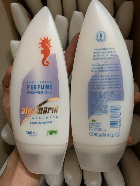 Sữa tắm cá ngựa Algemarin 300ml Đức