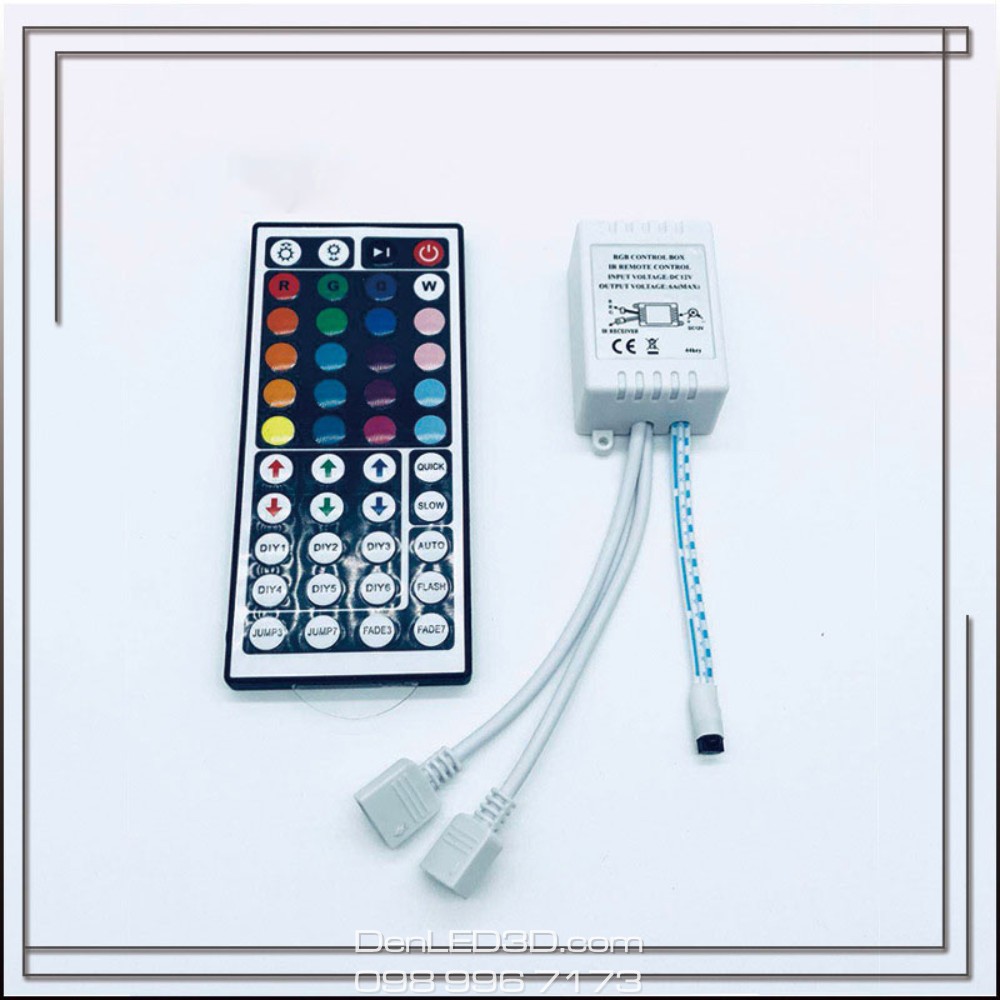 Mạch Điều Khiển LED 5050 / 3528 RGB 12V - Kèm Remote 44/24 Phím | BigBuy360 - bigbuy360.vn