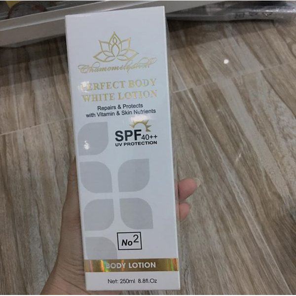 Kem dưỡng body – Perfect Body White Lotion-Chamomileskill 250ml