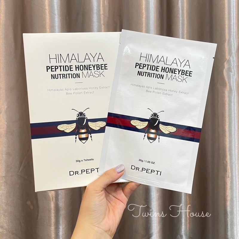 Mặt Nạ Tinh Chất Mật Ong Dr Pepti HIMALAYA PEPTIDE HONEYBEE NUTFITION Mask