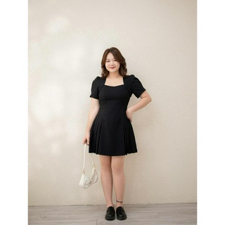 Đầm bigsize xếp li xòe nhẹ đơn giản xinh xắn ( Thời trang Vicky G - Anitagreen ) HN0523