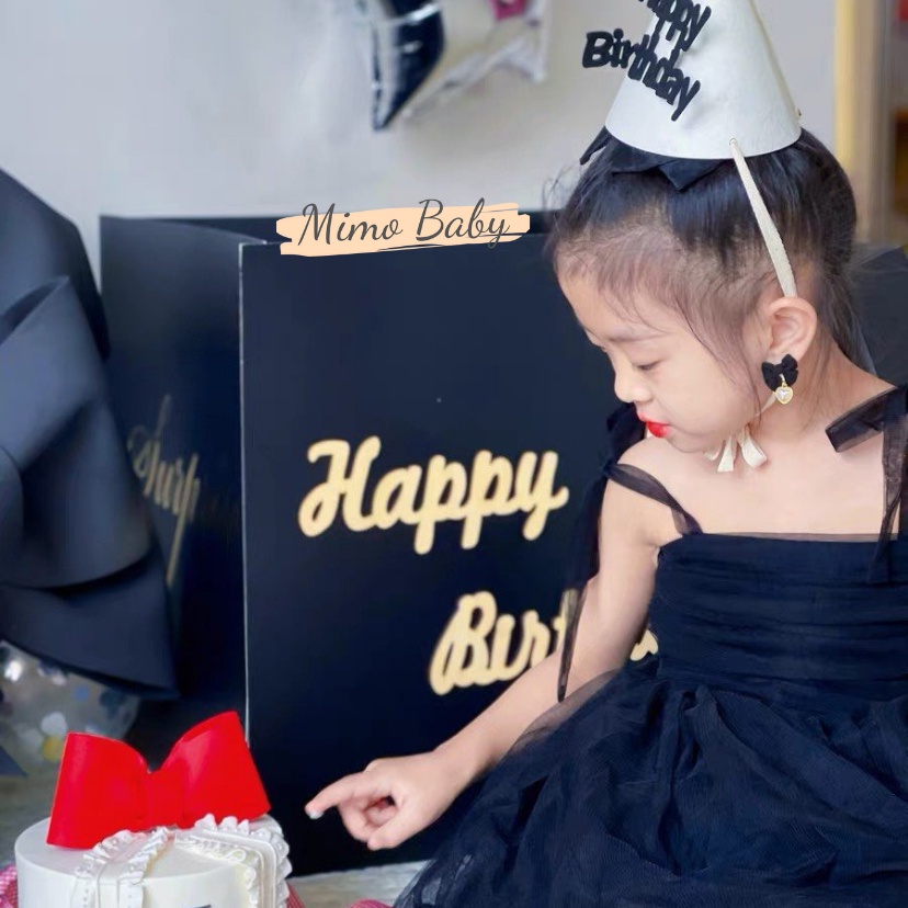 Mũ nón trang trí sinh nhật hình chóp phong cách hàn quốc Mimo Baby M67