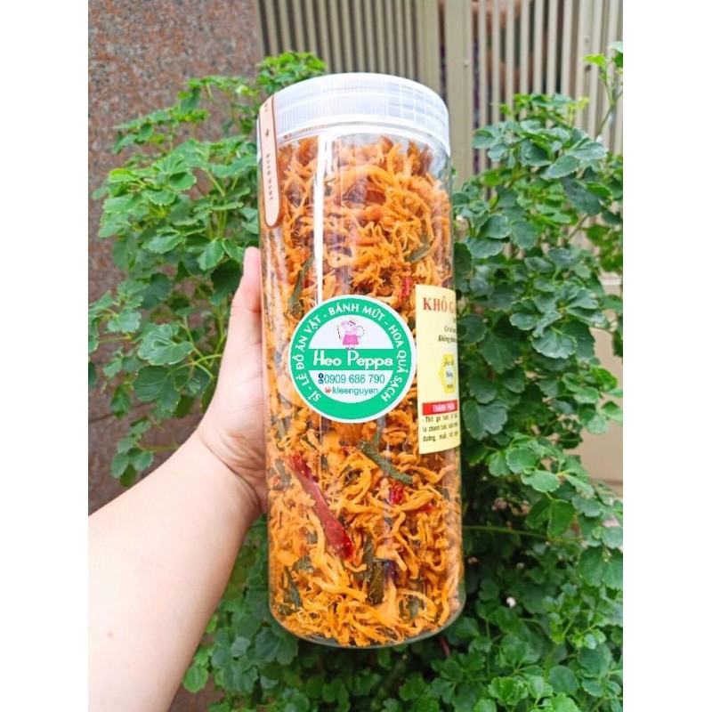 [SẠCH AN TOÀN] KHÔ GÀ LÁ CHANH LOẠI NGON 500gr | BigBuy360 - bigbuy360.vn