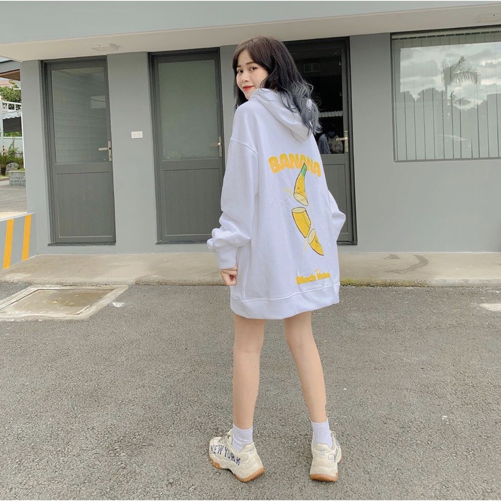 Áo KHOÁC Hoodie TRÁI CHUỐI BANANA Unisex 1hitshop | BigBuy360 - bigbuy360.vn