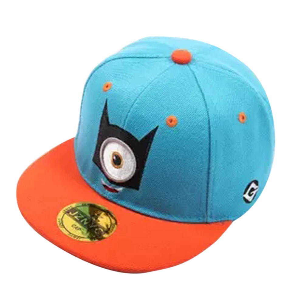 Mũ Lưỡi Trai Thêu Hình Minion 3D Phong Cách Hip Hop Thời Trang Cho Bé