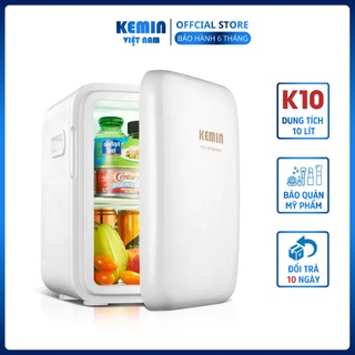 Tủ lạnh mini Kemin K10 - 10L làm nóng lạnh 2 chiều Bảo hành 6 tháng