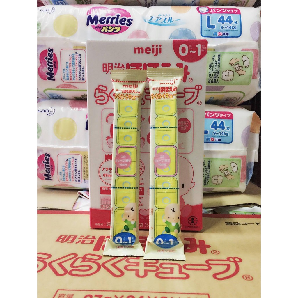 Combo 5 - 7 - 10 thanh Meiji 0-1