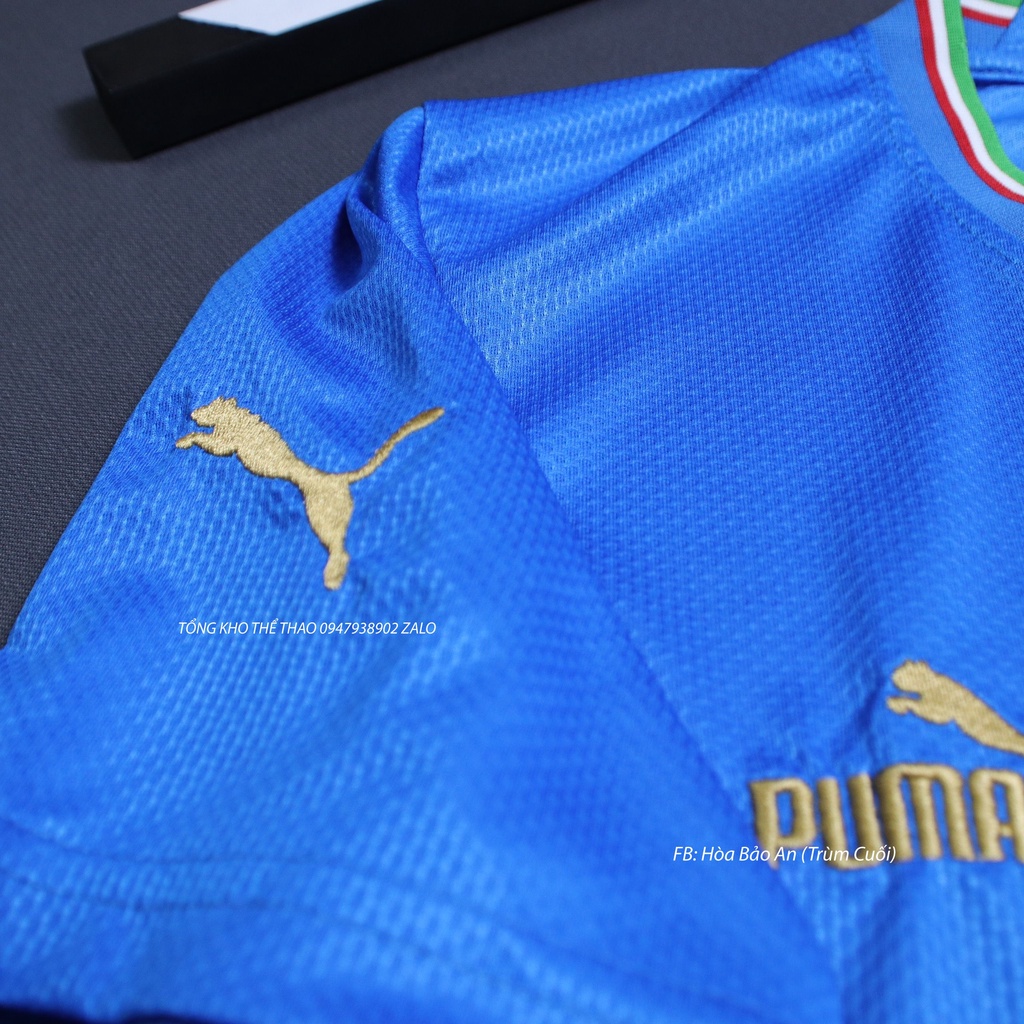 Set Bộ Bóng Đá ĐTQG Italia 2023 - Áo Đá Banh Tuyển Ý mùa giải 22/23 Vải Thái Chuẩn Áo Thi Đấu